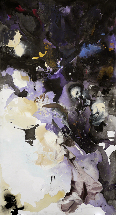 Anielka Hampson Painting Untitled [purple]